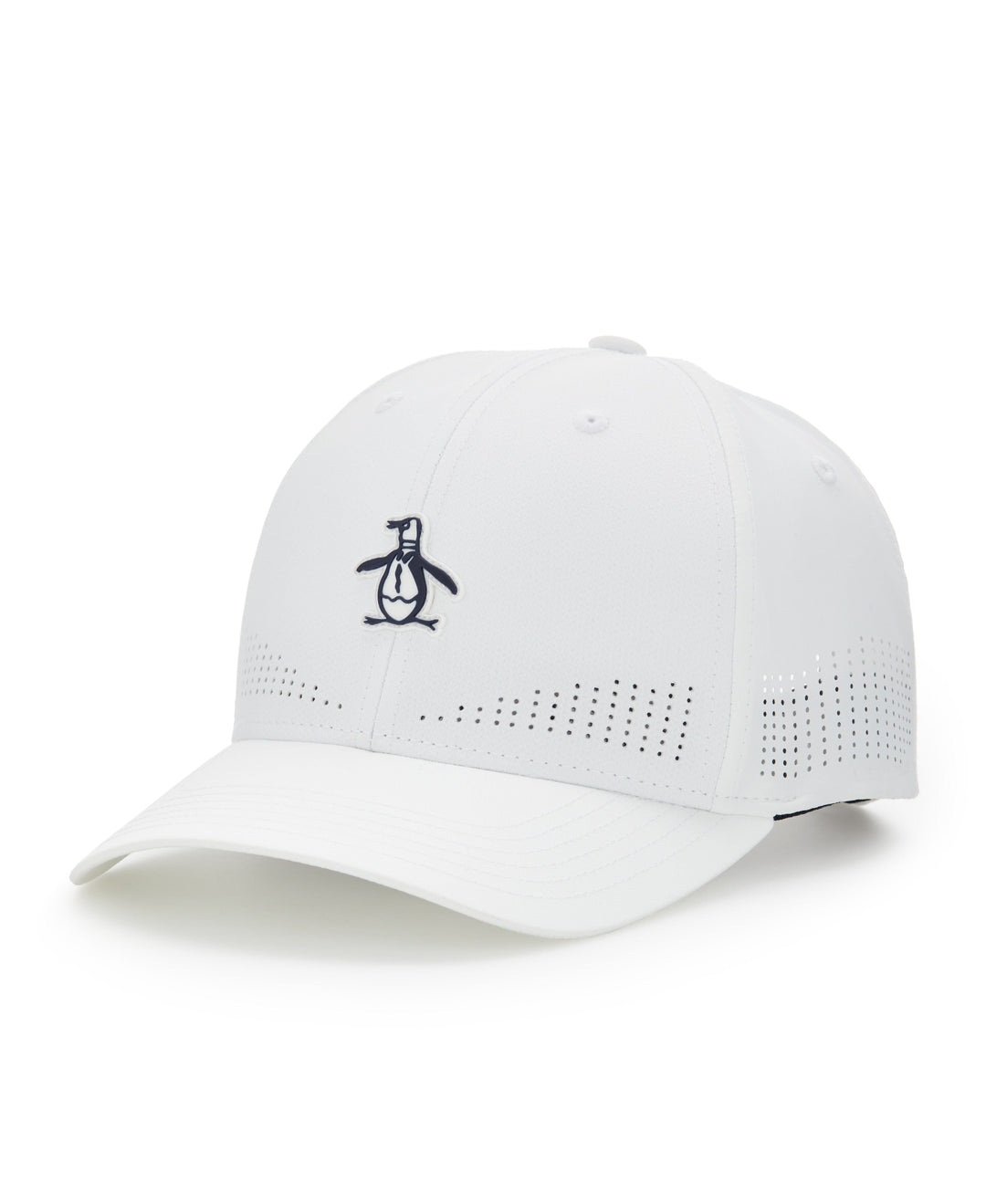 Core Ventilated Golf Cap  (Bright White) 
