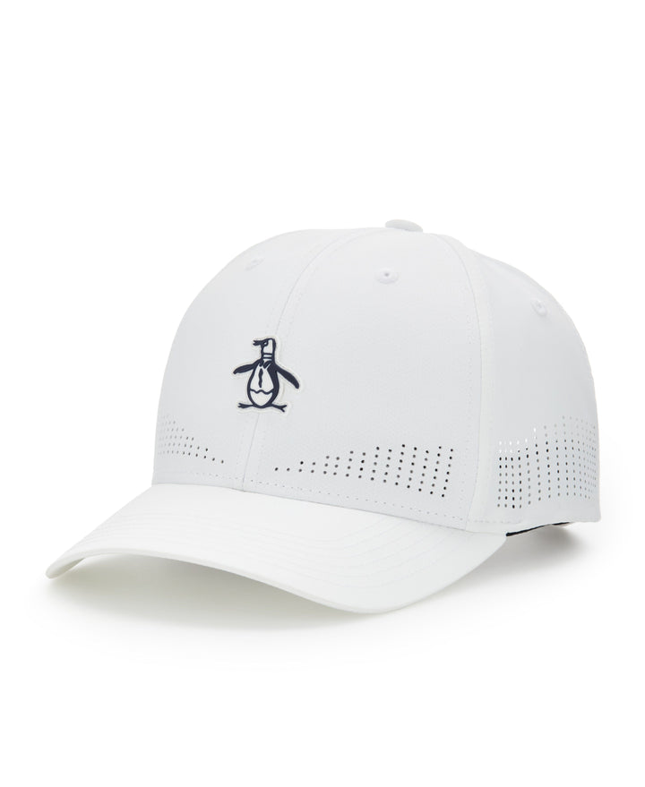 Core Ventilated Golf Cap  (Bright White) 