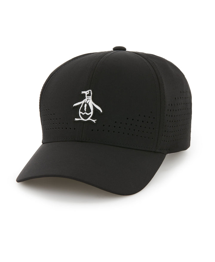 Country Club Perforated Golf Cap (Caviar) 