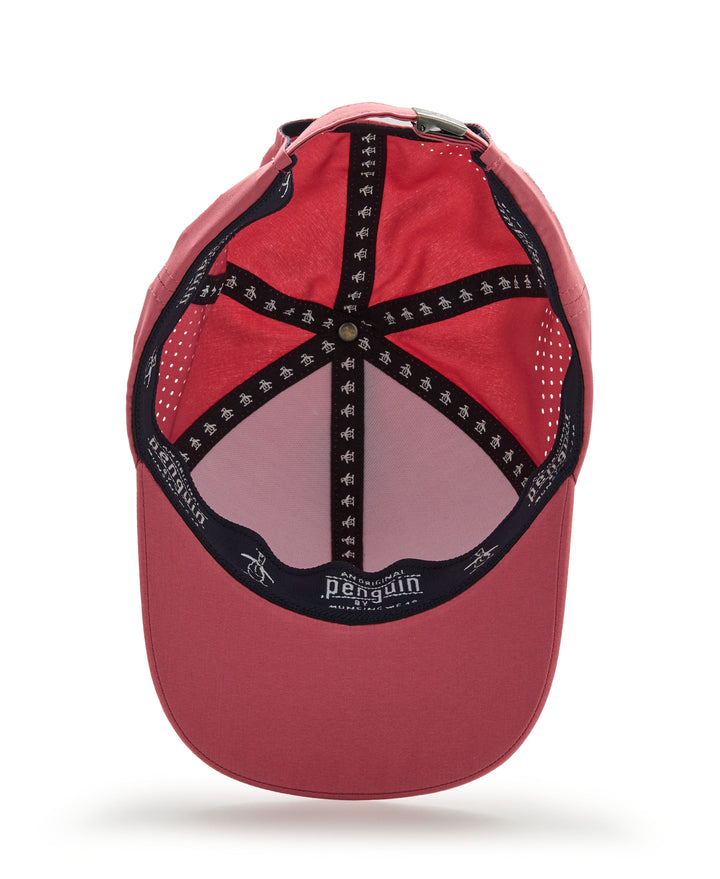 Country Club Perforated Golf Cap (Earth Red) 