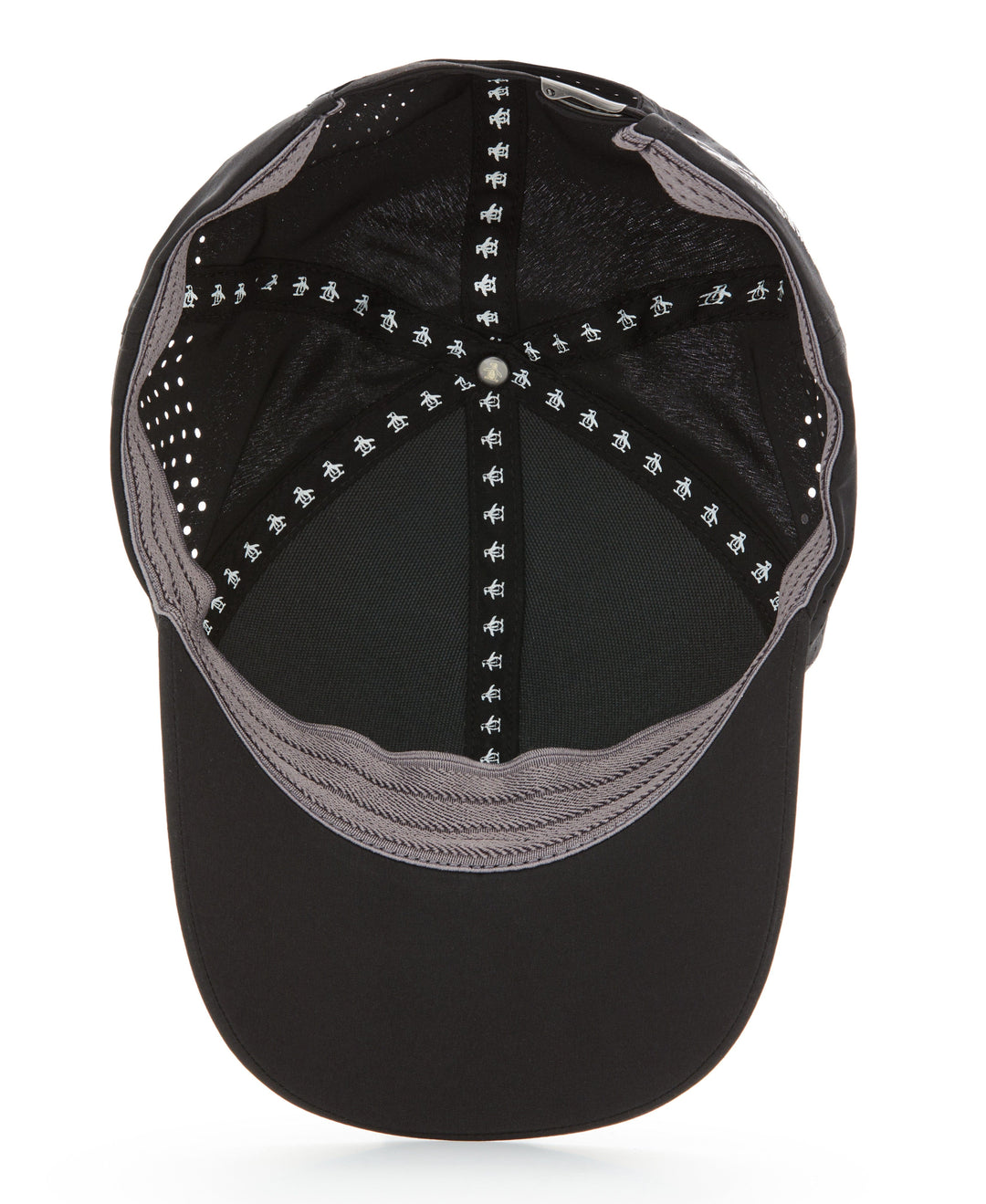 Country Club Perforated Golf Cap (Caviar) 