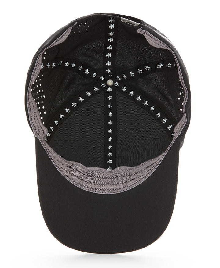 Country Club Perforated Golf Cap (Caviar) 