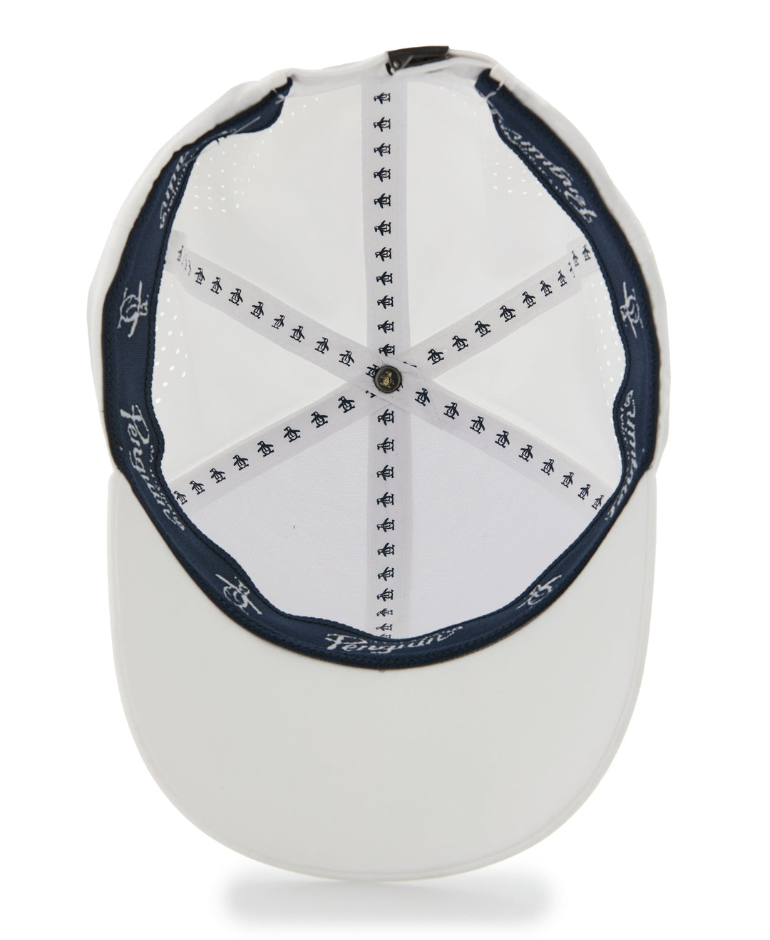 Country Club Perforated Golf Cap (Bright White) 