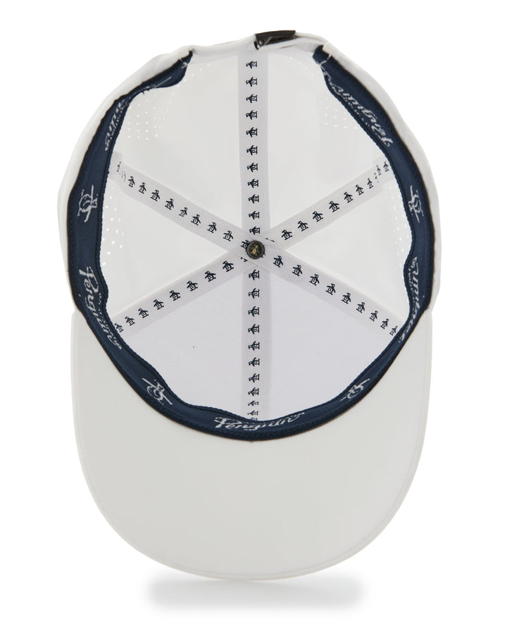Country Club Perforated Golf Cap (Bright White) 