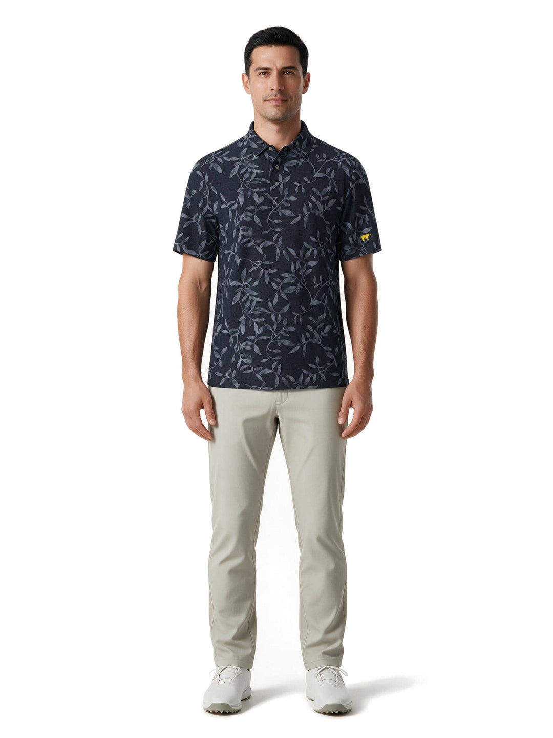 Men's Diffused Foliage Polo