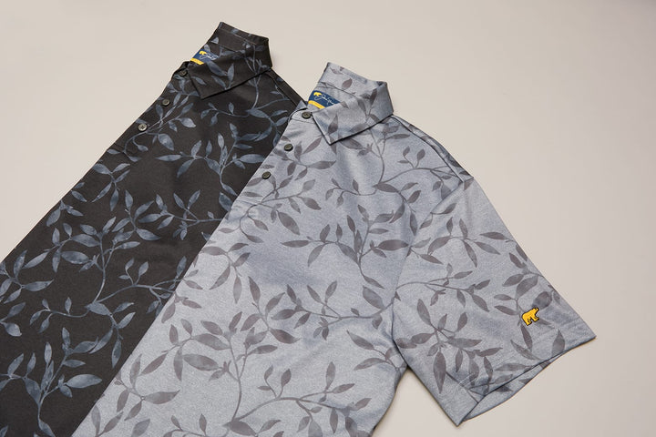 Men's Diffused Foliage Polo