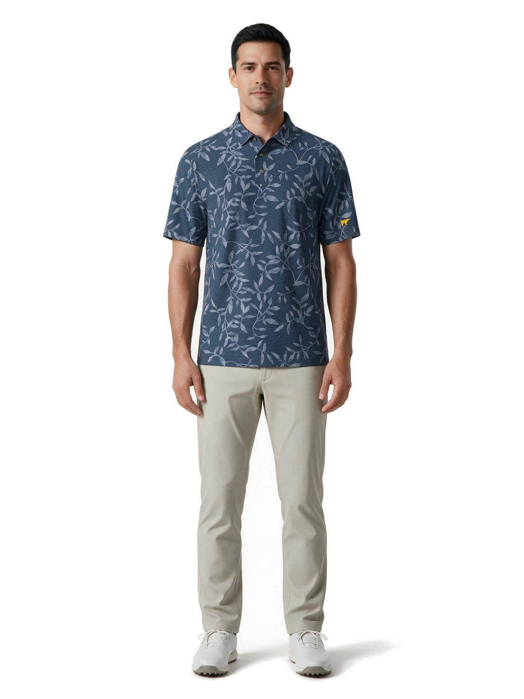 Men's Diffused Foliage Polo