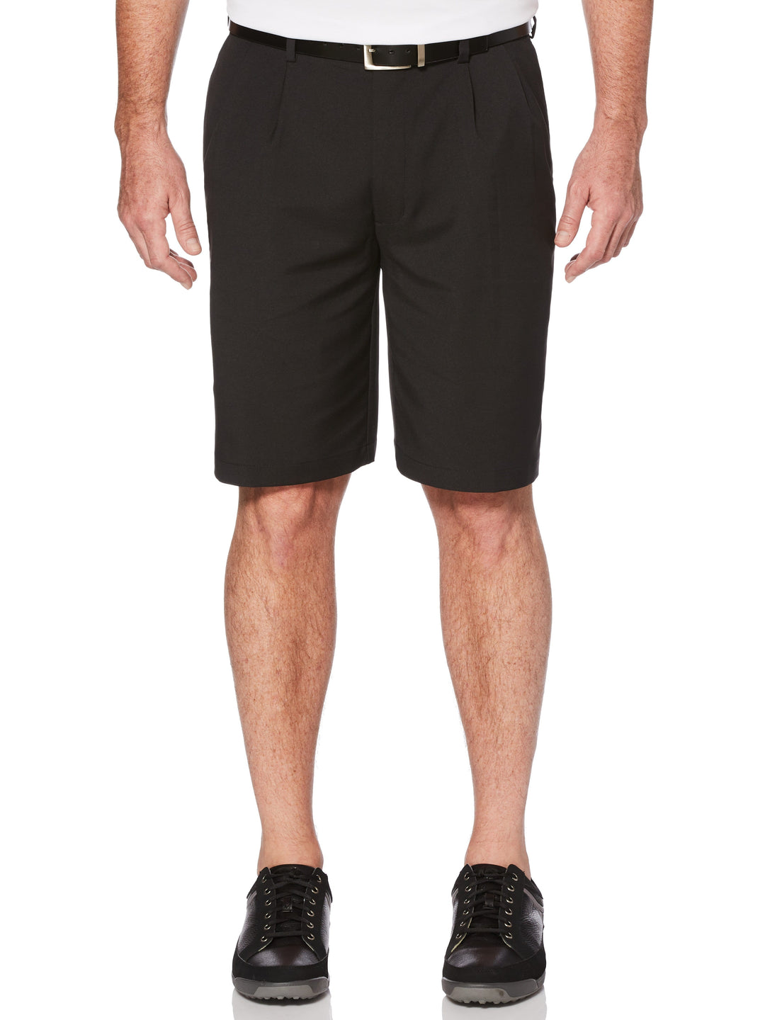 Men's Double Pleat Golf Short with Active Waistband | 9" Inseam