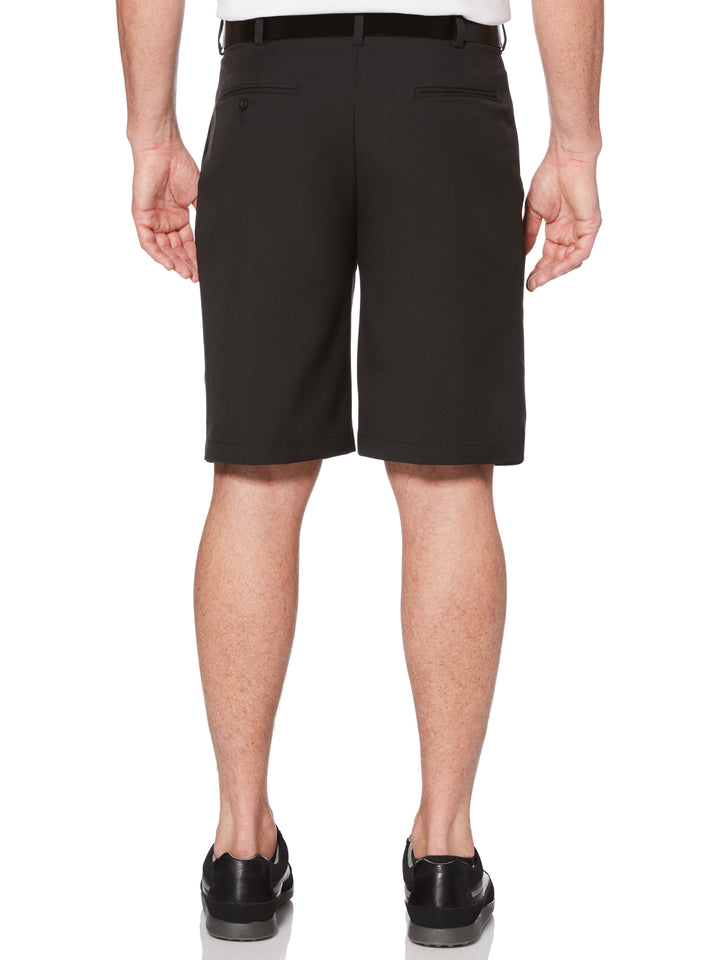 Men's Double Pleat Golf Short with Active Waistband | 9" Inseam