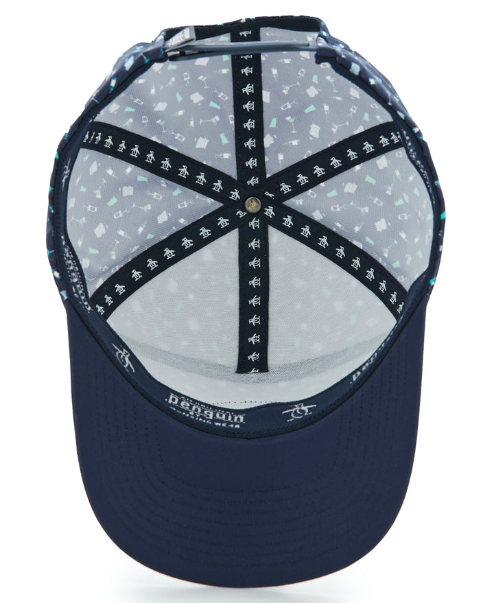Drinks Printed Camper Hat (Black Iris) 