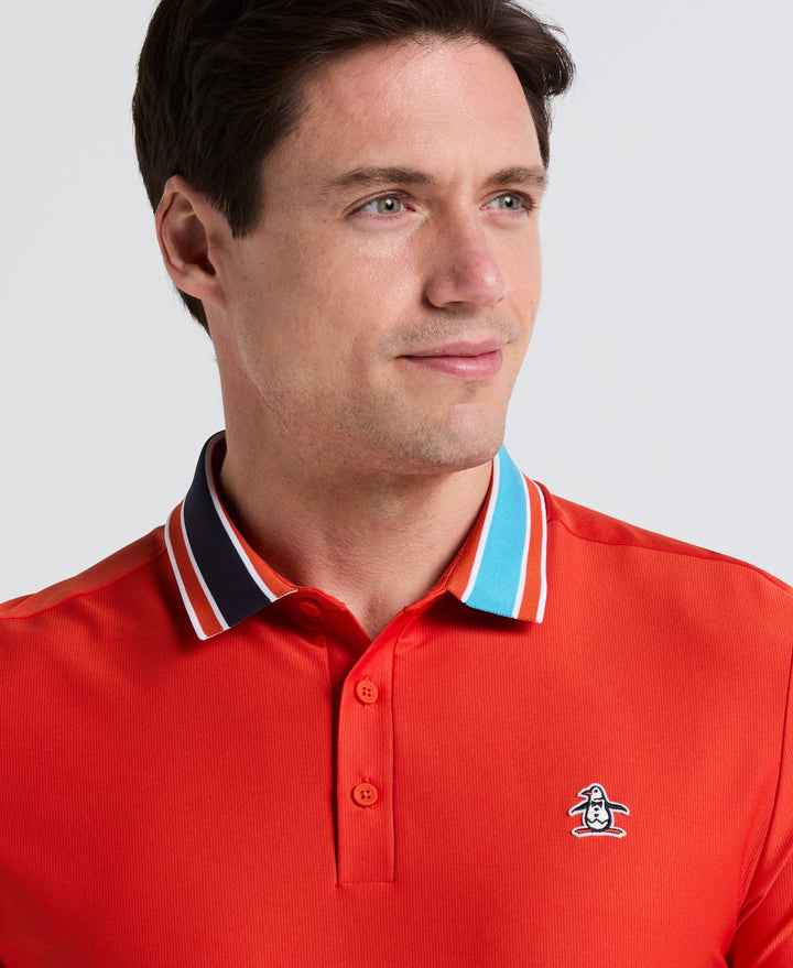 Pete's 70's Anniversary Earl Golf Polo  (Red Clay) 