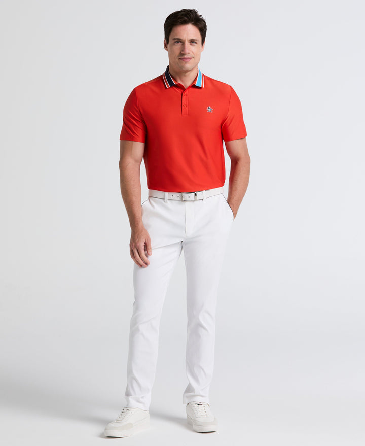 Pete's 70's Anniversary Earl Golf Polo  (Red Clay) 