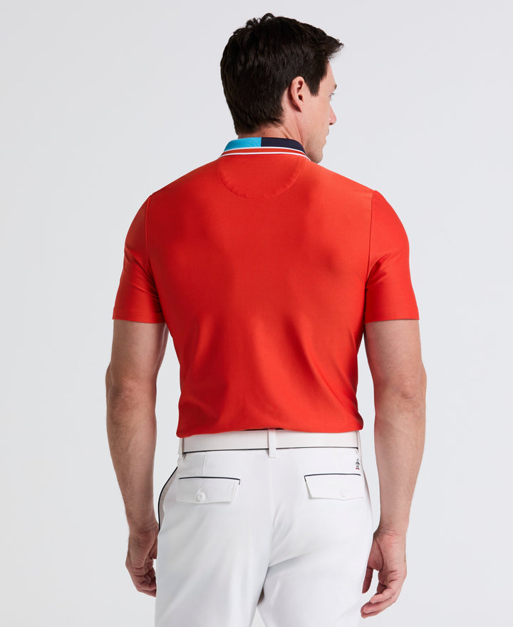 Pete's 70's Anniversary Earl Golf Polo  (Red Clay) 