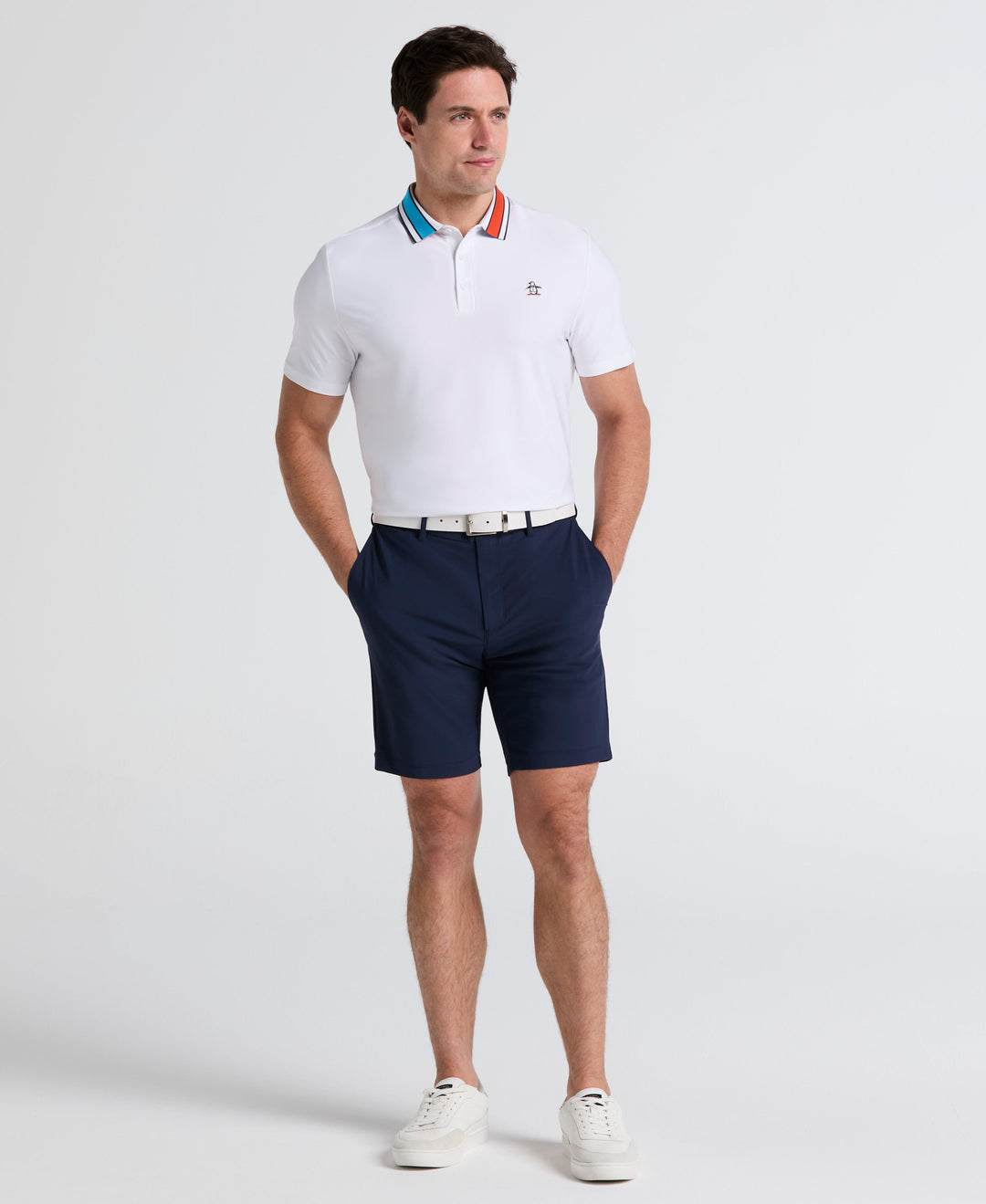 Pete's 70th Anniversary Earl Golf Polo (Bright White) 