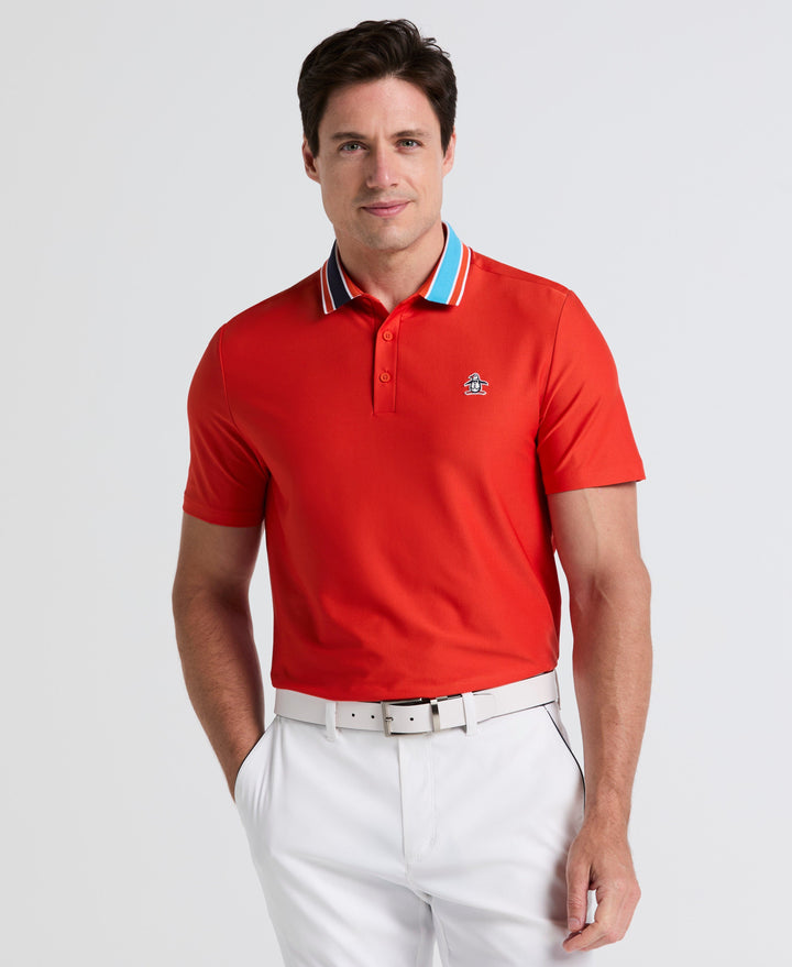 Pete's 70's Anniversary Earl Golf Polo  (Red Clay) 
