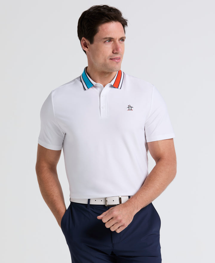 Pete's 70th Anniversary Earl Golf Polo (Bright White) 