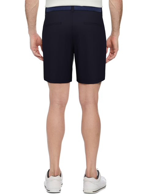 Flat Front Performance Pull-On Golf Short (Peacoat) 