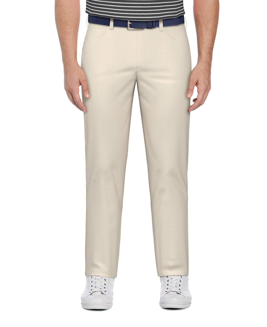 5 Pocket Performance Pull-On Golf Pant (Silver Lining) 