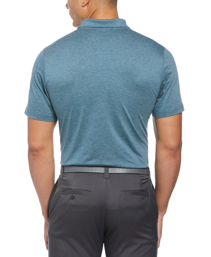 Eco Fine Line Golf Polo (Mallard Bl Htr) 