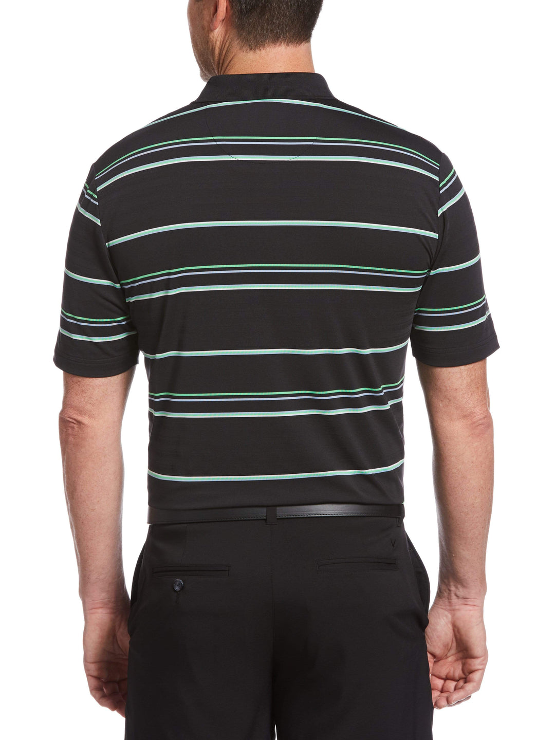 Men's Engineered Roadmap Textured Polo