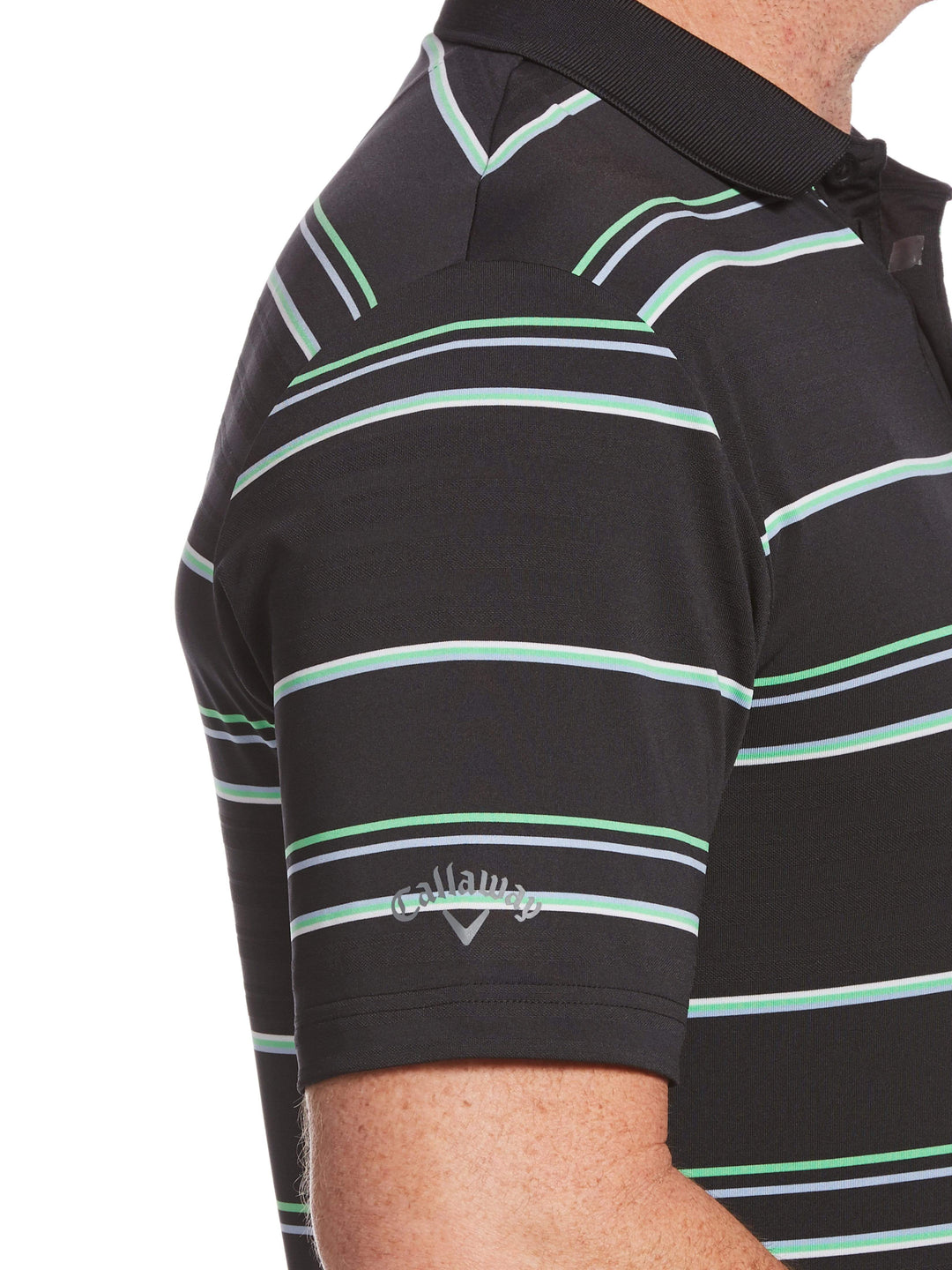 Men's Engineered Roadmap Textured Polo