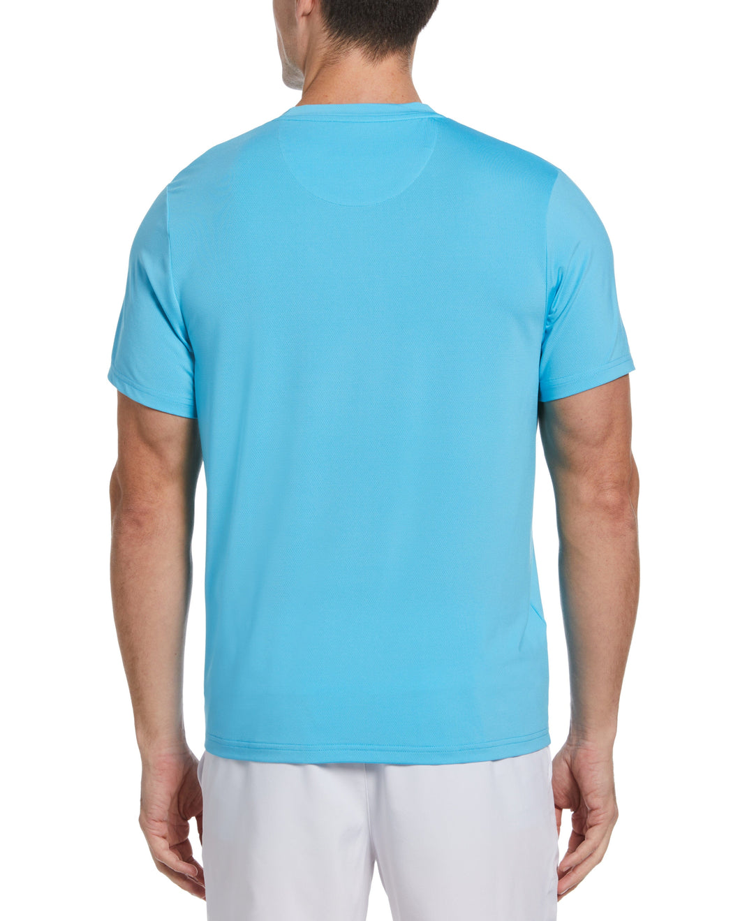 English Heritage Crew Neck Short Sleeve Tennis T-Shirt (Aquarius) 