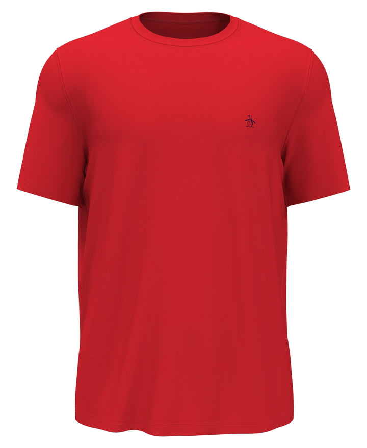 English Heritage Crew Neck Short Sleeve Tennis T-Shirt (Bittersweet) 