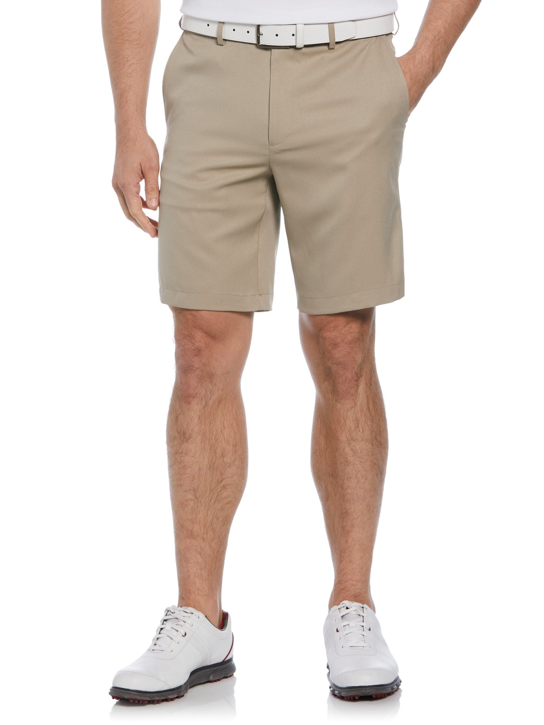 Men's Expandable Flat Front Golf Short | 9" Inseam