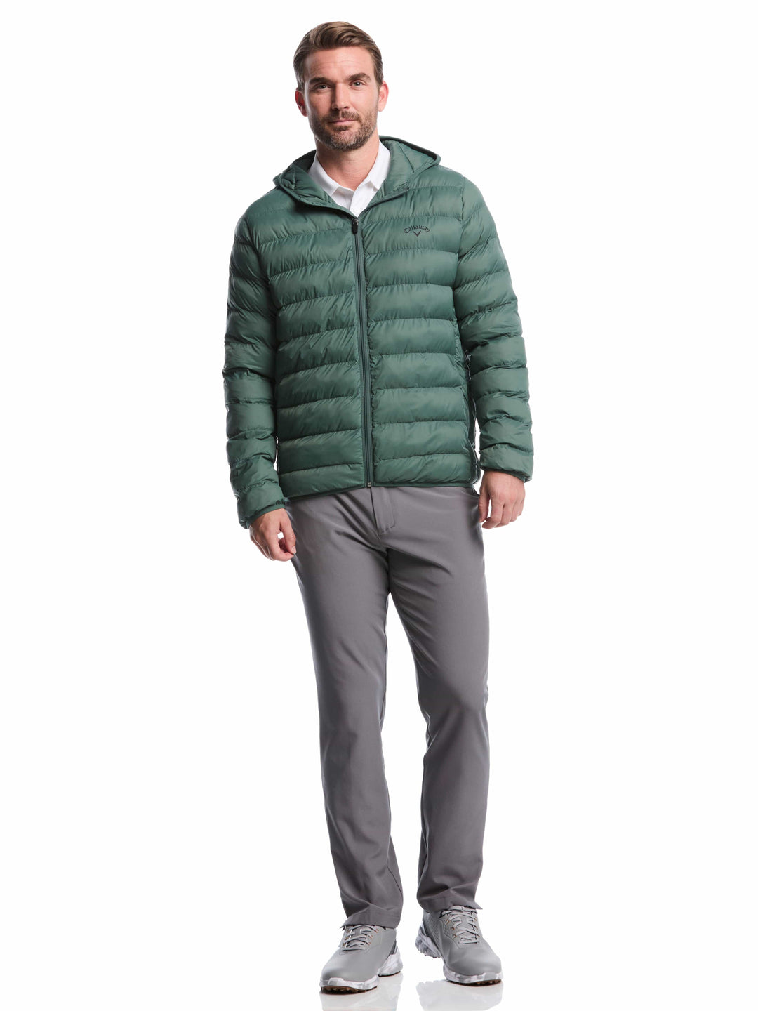 Men's Faux Down Puffer Jacket