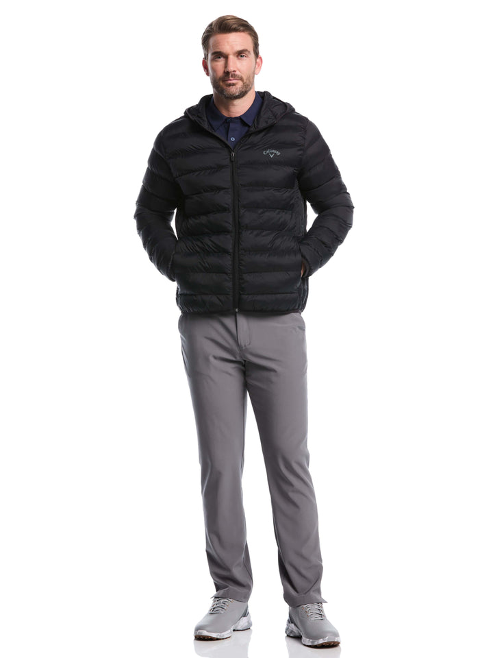 Men's Faux Down Puffer Jacket