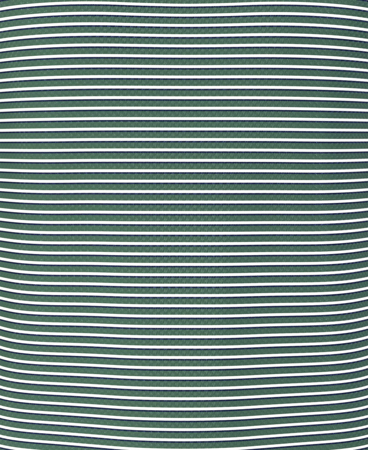 Feeder Stripe Print Golf Polo (Galapagos Green) 