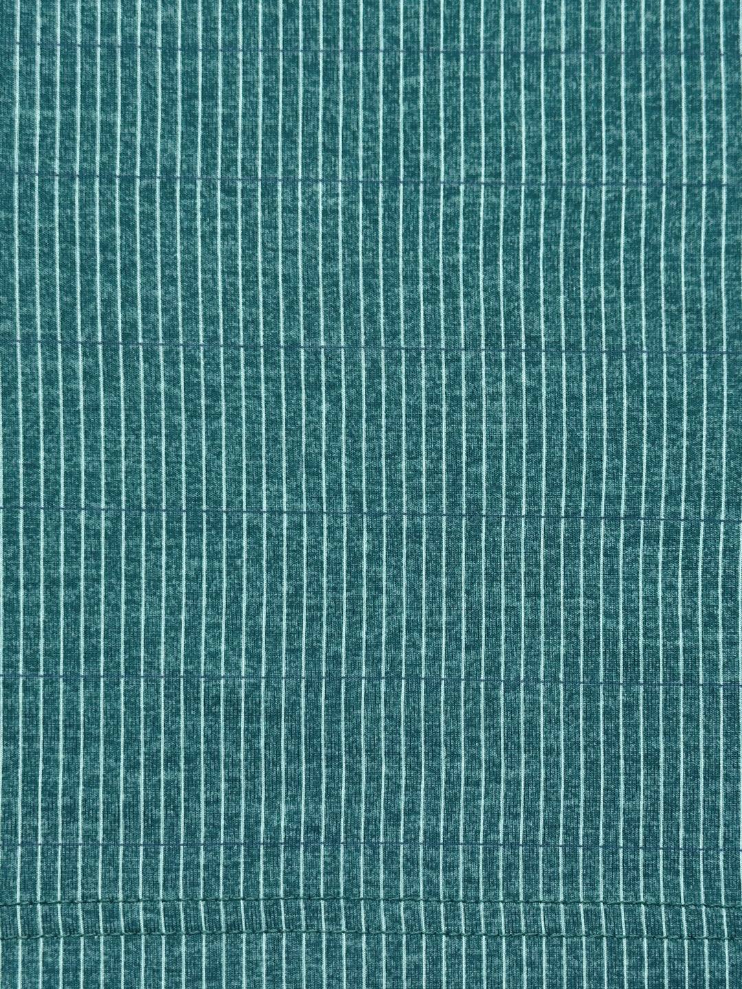Men's Fine Line Jaspe Gingham Printed Polo