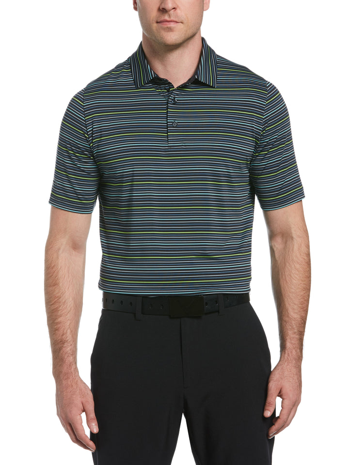 Men's Fine Line Roadmap Golf Polo