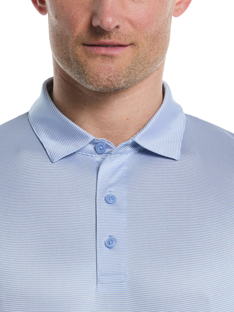 Men's Fine Line Stripe Golf Polo
