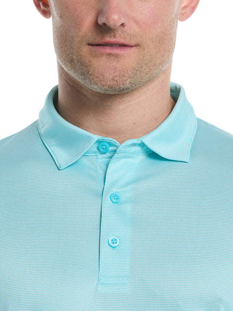 Men's Fine Line Stripe Golf Polo