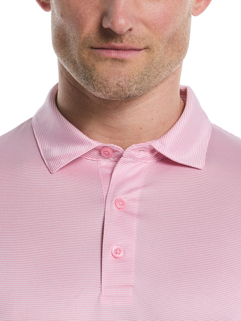 Men's Fine Line Stripe Golf Polo