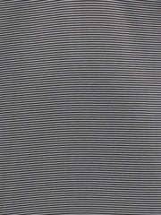 Fine Line Stripe Golf Polo (Caviar) 