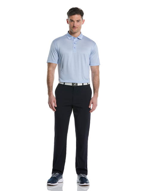 Men's Fine Line Stripe Golf Polo