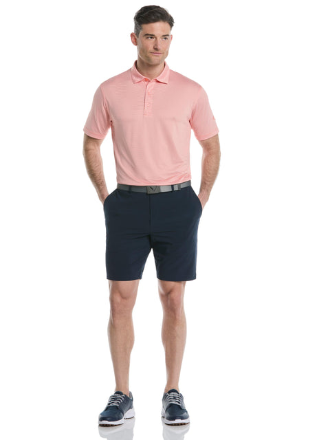 Men's Fine Line Stripe Golf Polo