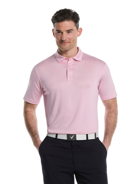 Men's Fine Line Stripe Golf Polo
