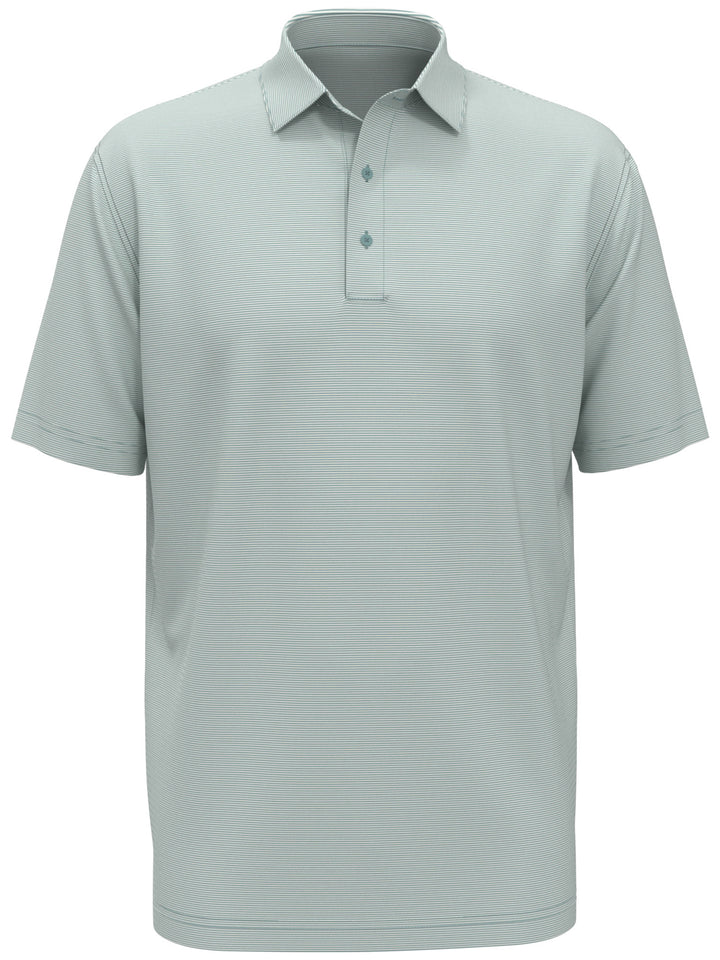 Men's Fine Line Stripe Golf Polo Shirt