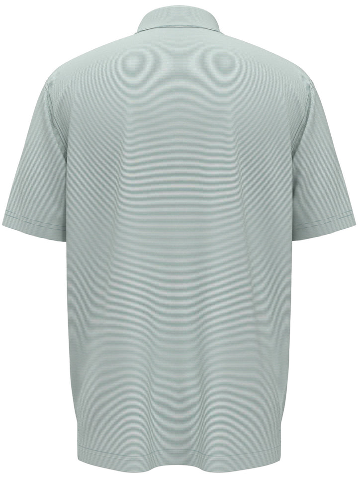 Men's Fine Line Stripe Golf Polo Shirt