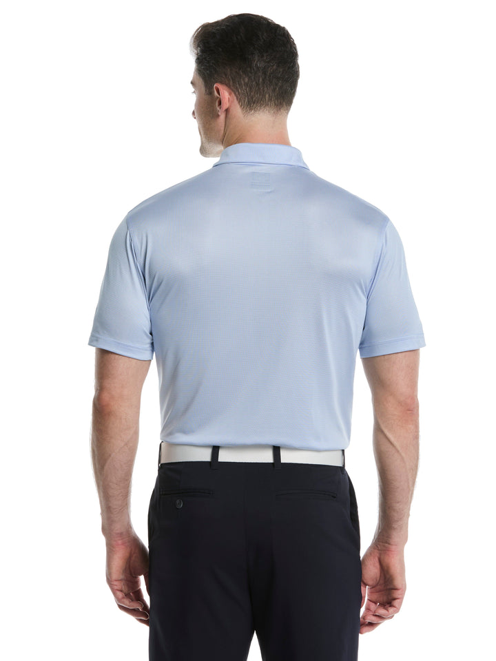 Men's Fine Line Stripe Golf Polo Shirt