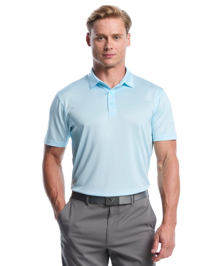 Fine Line Stripe Golf Polo Shirt (Atomizer) 