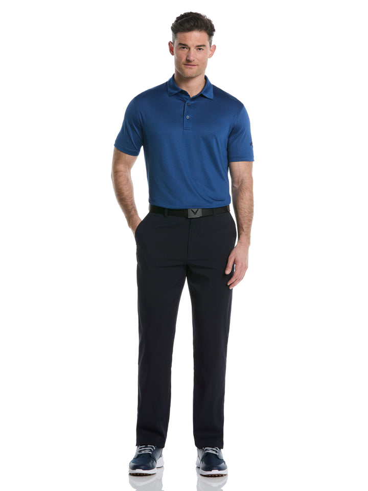 Men's Fine Line Stripe Polo