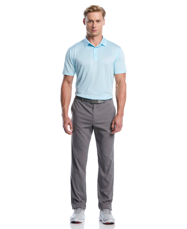 Fine Line Stripe Golf Polo Shirt (Atomizer) 