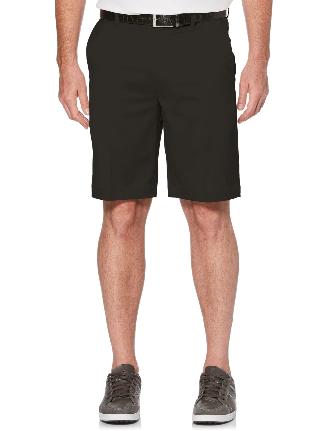 Men's Flat Front Active Waistband Short | 9" Inseam