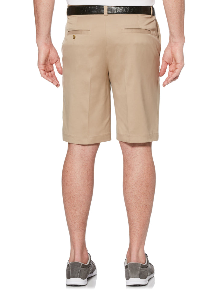 Men's Flat Front Active Waistband Short | 9" Inseam