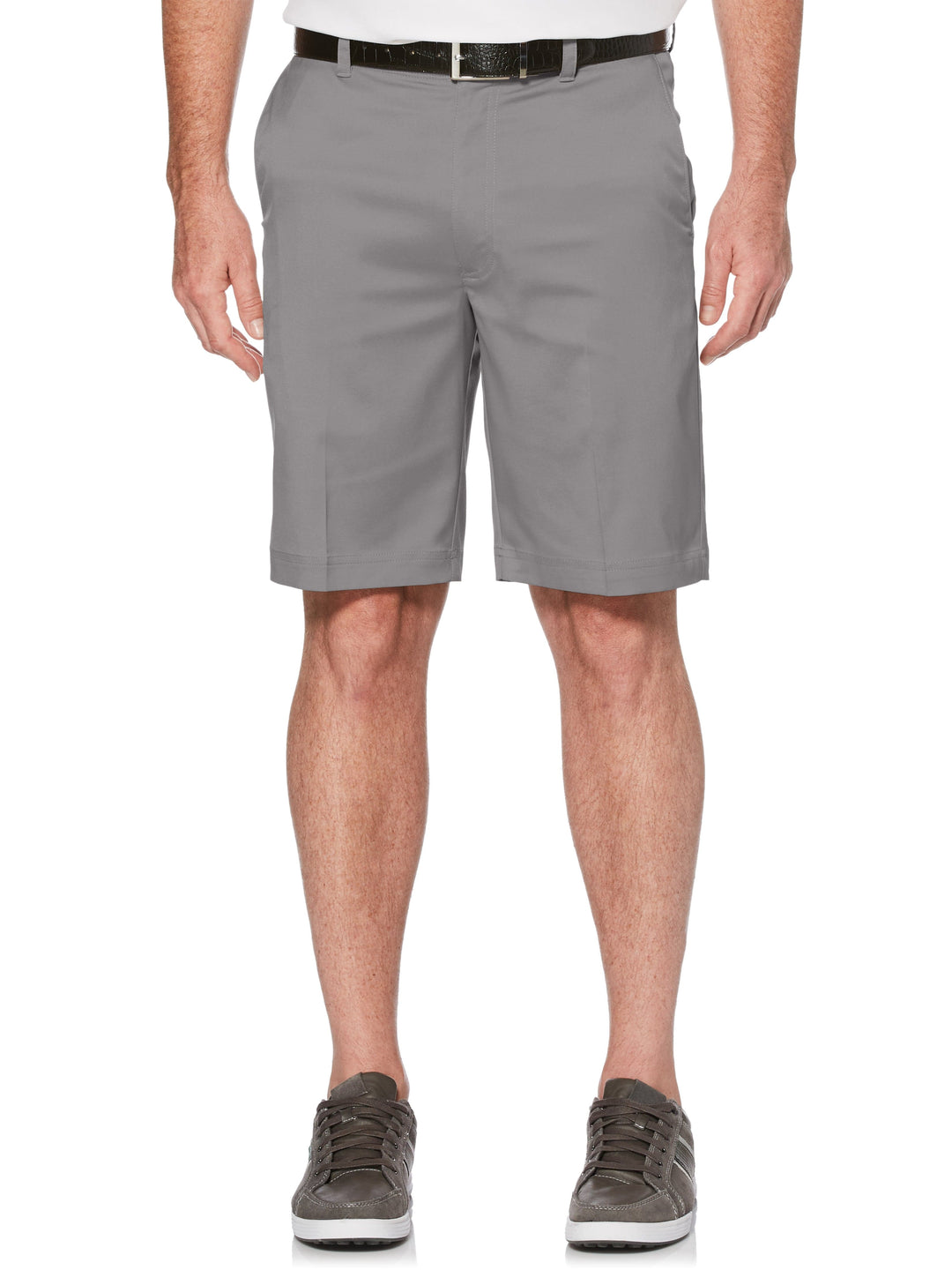Men's Flat Front Active Waistband Short | 9" Inseam