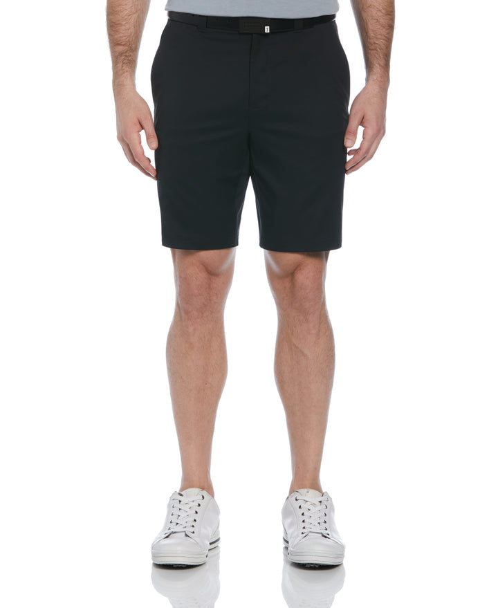 Flat Front Cargo Golf Short with Active Waistband (Caviar) 